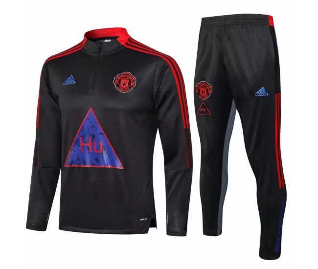 2021-22 Manchester United Human Race Training Soccer Tracksuit